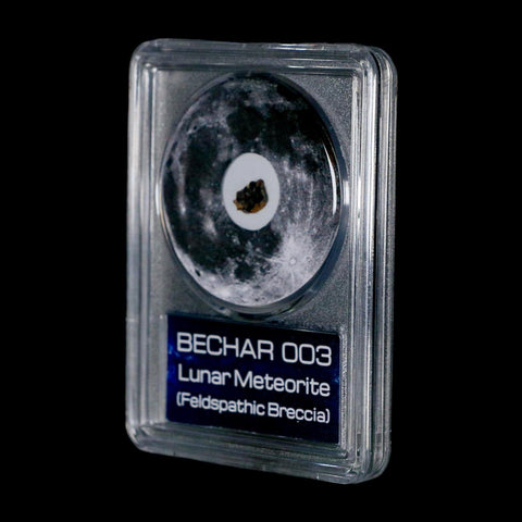 Moon Rock Lunar Meteorite Bechar 003 Algerian Sahara Desert Discovered 2022 COA