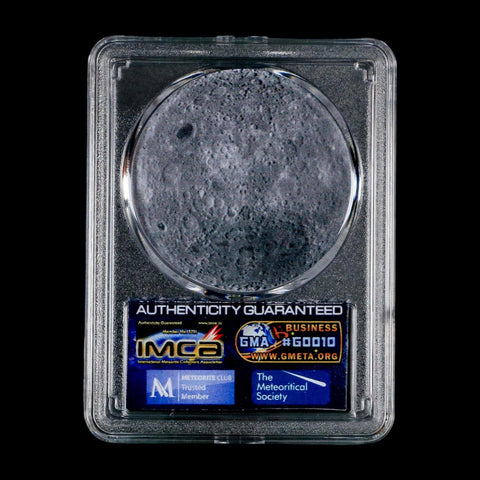 Moon Rock Lunar Meteorite Bechar 003 Algerian Sahara Desert Discovered 2022 COA