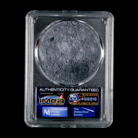 Moon Rock Lunar Meteorite Bechar 003 Algerian Sahara Desert Discovered 2022 COA