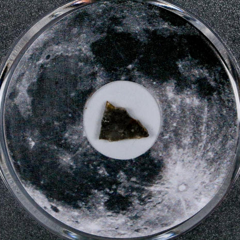 Moon Rock Lunar Meteorite Bechar 003 Algerian Sahara Desert Discovered 2022 COA