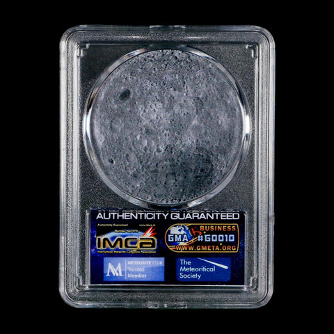 Moon Rock Lunar Meteorite Bechar 003 Algerian Sahara Desert Discovered 2022 COA