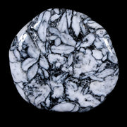 44MM Pinolite Polished Palm Stone Mineral Specimen Panolith Austria