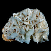 3.7" Ice Blue Tabular Barite Blades Crystal Mineral Specimen Meknes-Tafilalet  Morocco