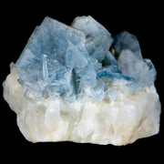 2.6" Ice Blue Tabular Barite Blades Crystal Mineral Specimen Meknes-Tafilalet  Morocco
