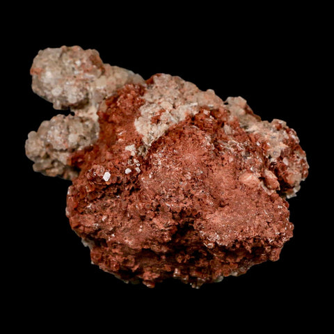 4" Aragonite Mineral Two Tone Red Crystal Cluster Specimen Tazouta Morocco - Fossil Age Minerals