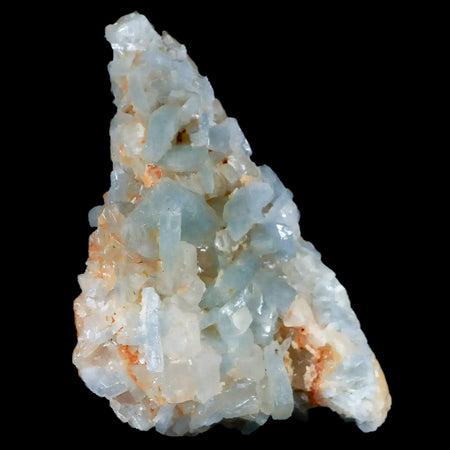3.7" Ice Blue Tabular Barite Blades Crystal Mineral Specimen Meknes-Tafilalet  Morocco