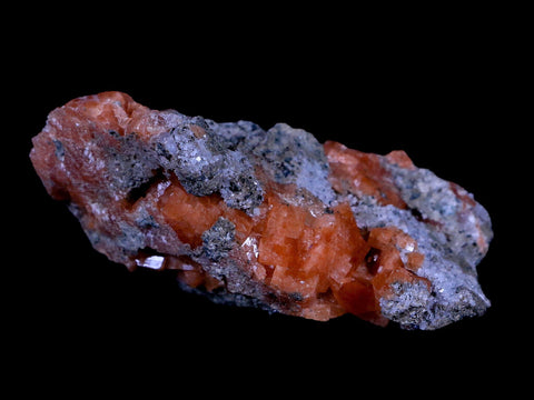 2.9" Orange Chabazite Zeolite Mineral Specimen Er Rachidia Province, Morocco - Fossil Age Minerals