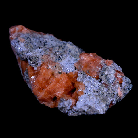 2.9" Orange Chabazite Zeolite Mineral Specimen Er Rachidia Province, Morocco - Fossil Age Minerals