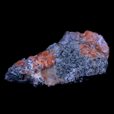 2.9" Orange Chabazite Zeolite Mineral Specimen Er Rachidia Province, Morocco - Fossil Age Minerals