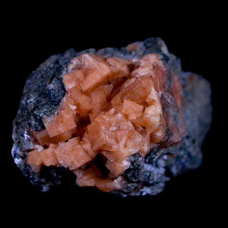 2.1" Orange Chabazite Zeolite Mineral Specimen Er Rachidia Province, Morocco