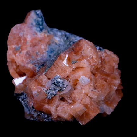 1.6" Orange Chabazite Zeolite Mineral Specimen Er Rachidia Province, Morocco