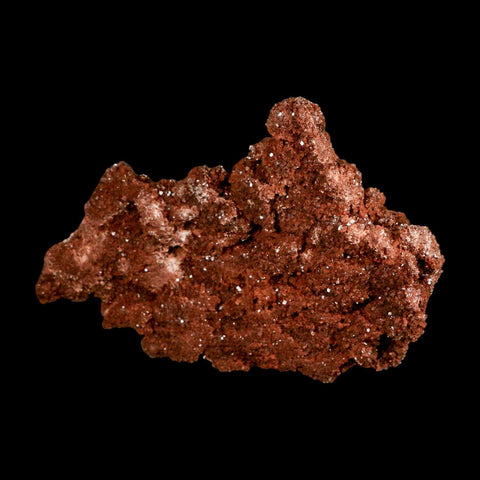 9.5" Aragonite Mineral Red Crystal Cluster Specimen Tazouta Morocco - Fossil Age Minerals