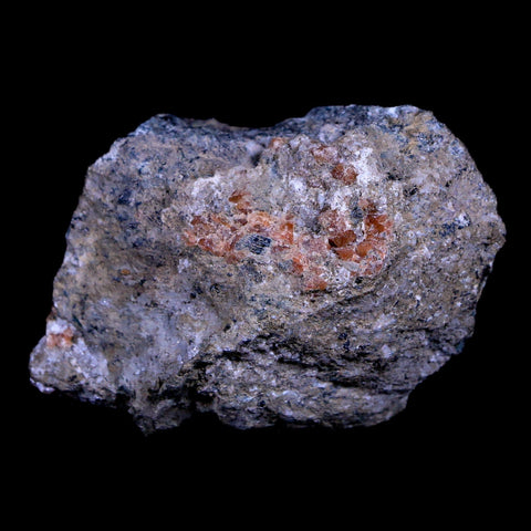 1.7" Dark Orange Chabazite Zeolite Mineral Specimen Er Rachidia Province, Morocco - Fossil Age Minerals