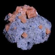 2.4" Orange Chabazite Zeolite Mineral Specimen Er Rachidia Province, Morocco