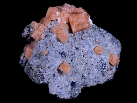 2.4" Orange Chabazite Zeolite Mineral Specimen Er Rachidia Province, Morocco - Fossil Age Minerals