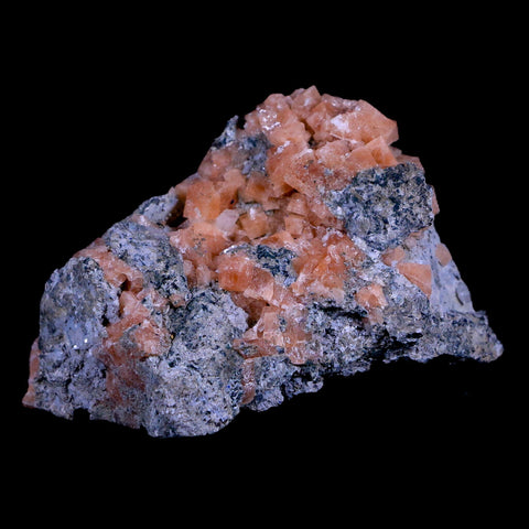 2.4" Orange Chabazite Zeolite Mineral Specimen Er Rachidia Province, Morocco - Fossil Age Minerals
