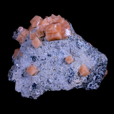 2.4" Orange Chabazite Zeolite Mineral Specimen Er Rachidia Province, Morocco - Fossil Age Minerals