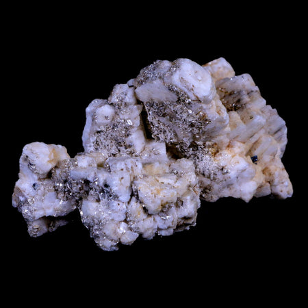 3.7" Natural Muscovite Mica on Feldspar Mineral Specimen Location Pakistan
