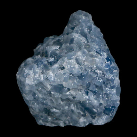 2" Natural Rough Ice Blue Calcite Crystal Mineral Specimen Nuevo Leon Mexico