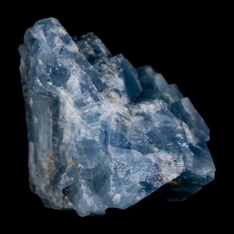 1.8" Natural Rough Ice Blue Calcite Crystal Mineral Specimen Nuevo Leon Mexico - Fossil Age Minerals