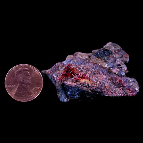 2" Erythrite Pink Cobalt Crystal Mineral Specimen Atlas Mountains, Morocco - Fossil Age Minerals