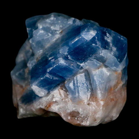 1.8" Natural Rough Ice Blue Calcite Crystal Mineral Specimen Nuevo Leon Mexico - Fossil Age Minerals