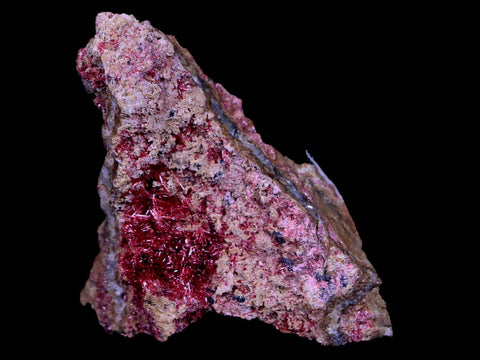1.3" Erythrite Pink Cobalt Crystal Mineral Specimen Atlas Mountains, Morocco - Fossil Age Minerals