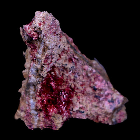 1.3" Erythrite Pink Cobalt Crystal Mineral Specimen Atlas Mountains, Morocco