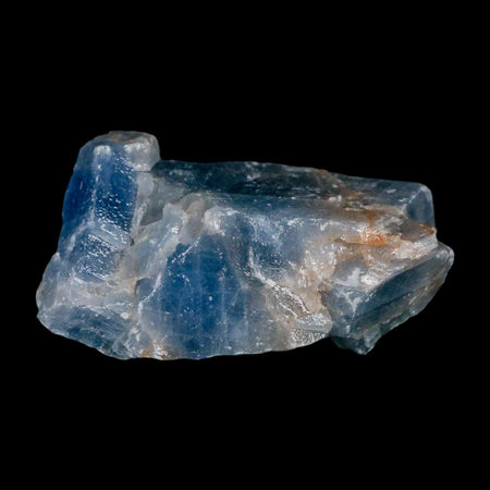 2.5" Natural Rough Ice Blue Calcite Crystal Mineral Specimen Nuevo Leon Mexico