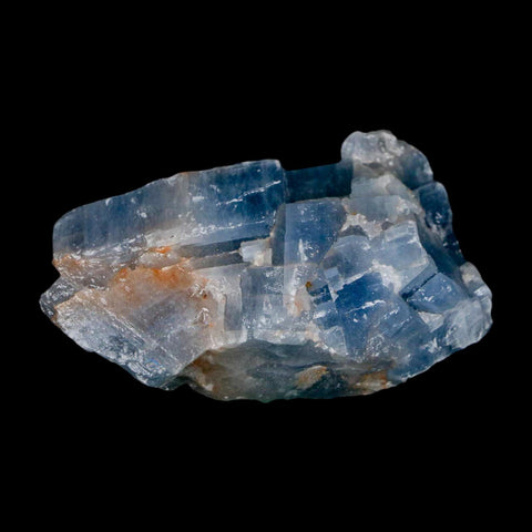 2.5" Natural Rough Ice Blue Calcite Crystal Mineral Specimen Nuevo Leon Mexico - Fossil Age Minerals