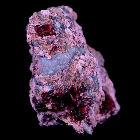 1.3" Erythrite Pink Cobalt Crystal Mineral Specimen Atlas Mountains, Morocco - Fossil Age Minerals