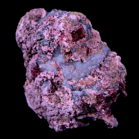 1.3" Erythrite Pink Cobalt Crystal Mineral Specimen Atlas Mountains, Morocco - Fossil Age Minerals