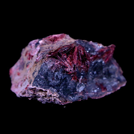 1.2" Erythrite Pink Cobalt Crystal Mineral Specimen Atlas Mountains, Morocco