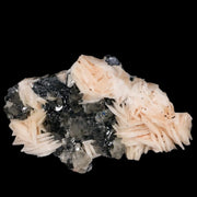 2.8" White Barite Blades, Cerussite Crystals, Galena Crystal Mineral Mabladen Morocco