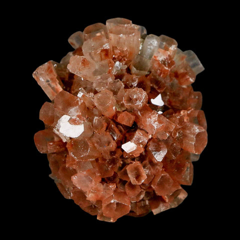 1.8" Aragonite Mineral Two Tone Crystal Cluster Specimen Tazouta Morocco - Fossil Age Minerals