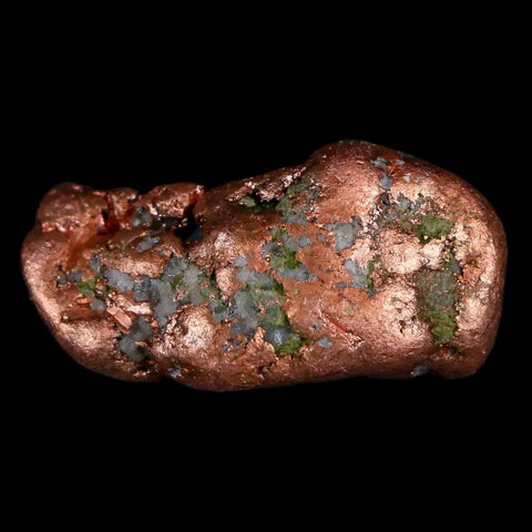1.1" Solid Native Copper Polished Nugget Mineral Keweenaw Michigan - Fossil Age Minerals