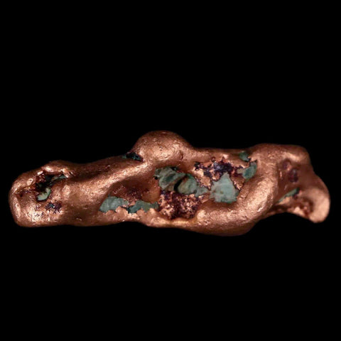 1.4" Solid Native Copper Polished Nugget Mineral Keweenaw Michigan - Fossil Age Minerals