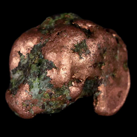 0.8" Solid Native Copper Polished Nugget Mineral Keweenaw Michigan - Fossil Age Minerals