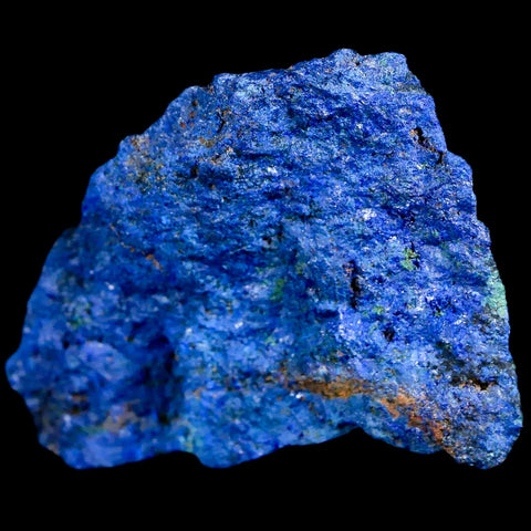 2.2" Azurite Crystals & Malachite On Barite Mineral Specimen Tiznit Morocco - Fossil Age Minerals