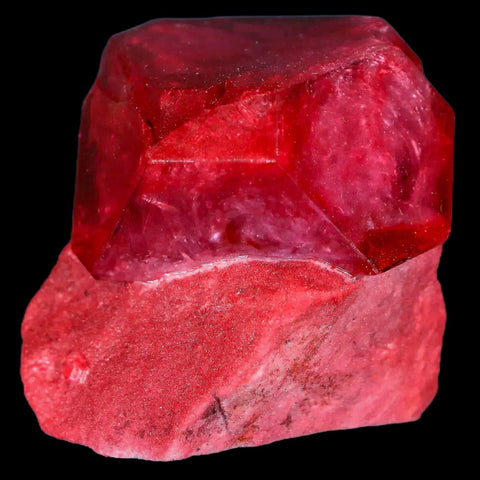 1.6" Stunning Ruby Alum Crystal Mineral Specimen Sokolowski Location Poland - Fossil Age Minerals