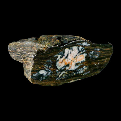 3.3" Rare Andalucite Var Chiastolite Mineral Specimen Asturias Province Boal Spain - Fossil Age Minerals