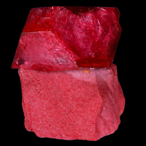 1.6" Stunning Ruby Alum Crystal Mineral Specimen Sokolowski Location Poland - Fossil Age Minerals