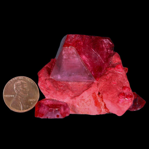 2.1" Stunning Ruby Alum Crystal Mineral Specimen Sokolowski Location Poland - Fossil Age Minerals