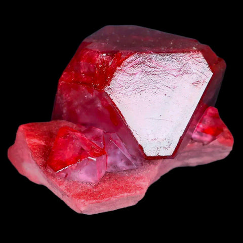 1.9" Stunning Ruby Alum Crystal Mineral Specimen Sokolowski Location Poland - Fossil Age Minerals