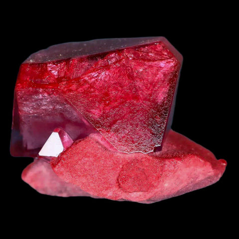 1.9" Stunning Ruby Alum Crystal Mineral Specimen Sokolowski Location Poland - Fossil Age Minerals