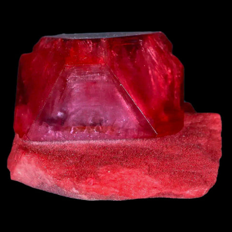 1.9" Stunning Ruby Alum Crystal Mineral Specimen Sokolowski Location Poland - Fossil Age Minerals