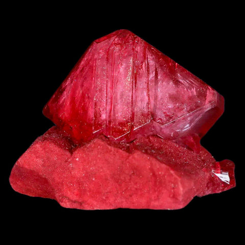 1.9" Stunning Ruby Alum Crystal Mineral Specimen Sokolowski Location Poland - Fossil Age Minerals