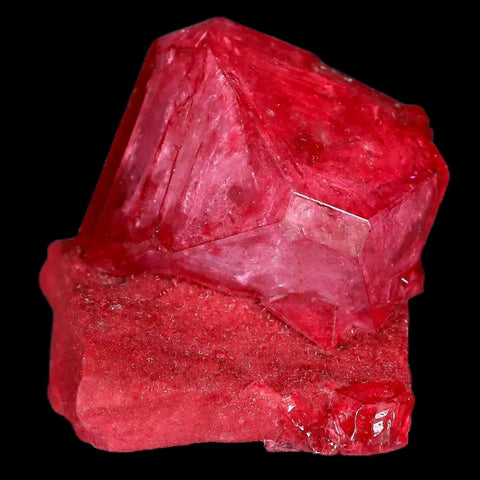 1.9" Stunning Ruby Alum Crystal Mineral Specimen Sokolowski Location Poland - Fossil Age Minerals
