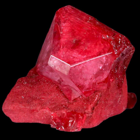 1.9" Stunning Ruby Alum Crystal Mineral Specimen Sokolowski Location Poland - Fossil Age Minerals