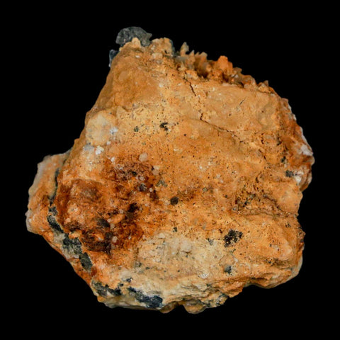 1.8" Sparkly Orange Barite Blades, Cerussite Crystals, Galena Crystal Mineral Morocco - Fossil Age Minerals